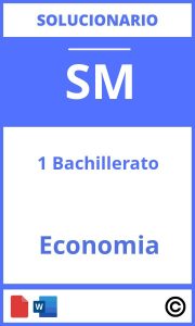 Solucionario Economia 1 Bachillerato Sm PDF