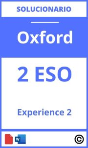 Expérience 2 Oxford Solucionario PDF