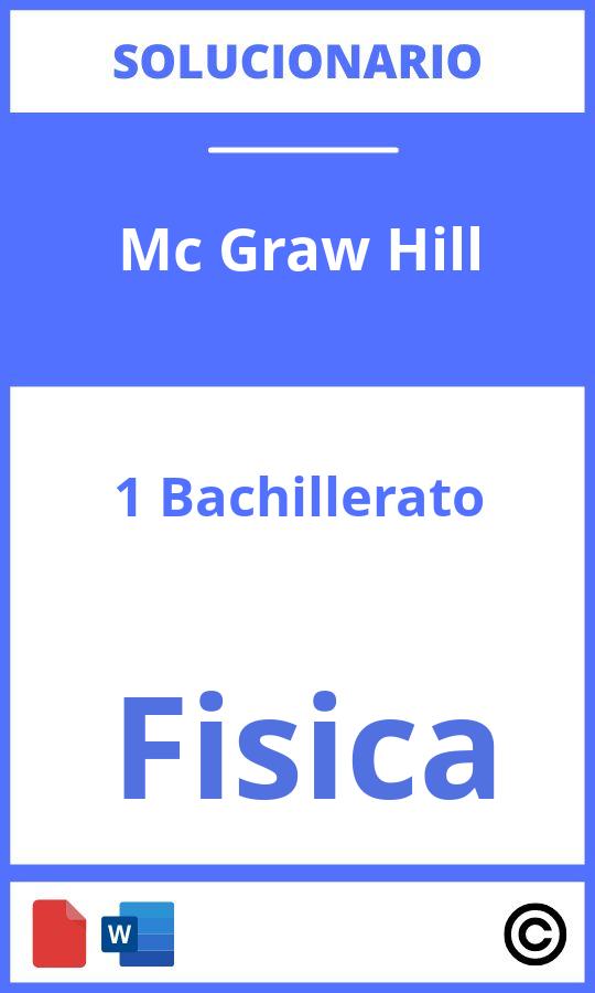 Solucionario Fisica 1 Bachillerato Mc Graw Hill