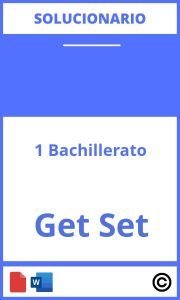 Get Set 1 Bachillerato Solucionario PDF