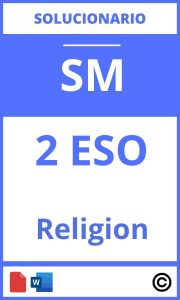 Solucionario Religion 2 Eso Sm PDF