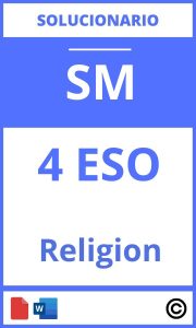 Solucionario Religion 4 Eso Sm PDF