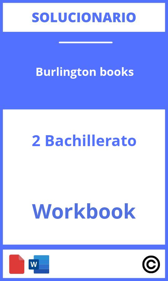 Solucionario Workbook 2 Bachillerato Burlington Books